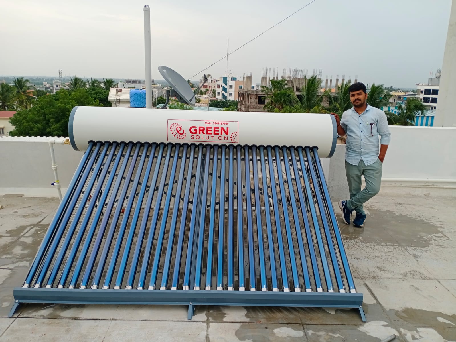 Solar Water Heater Installation Pune